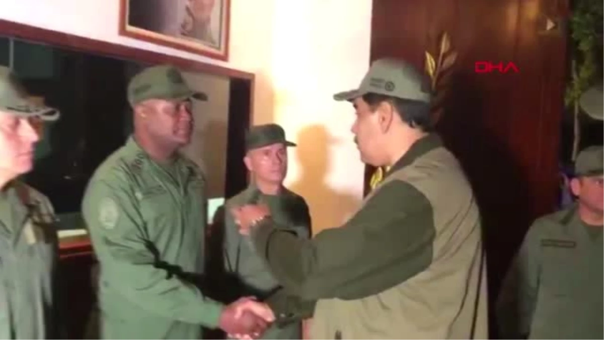 Dha Dış - Maduro\'dan Bolivarcı Ulusal Silahlı Güçler Karargahına Ziyaret