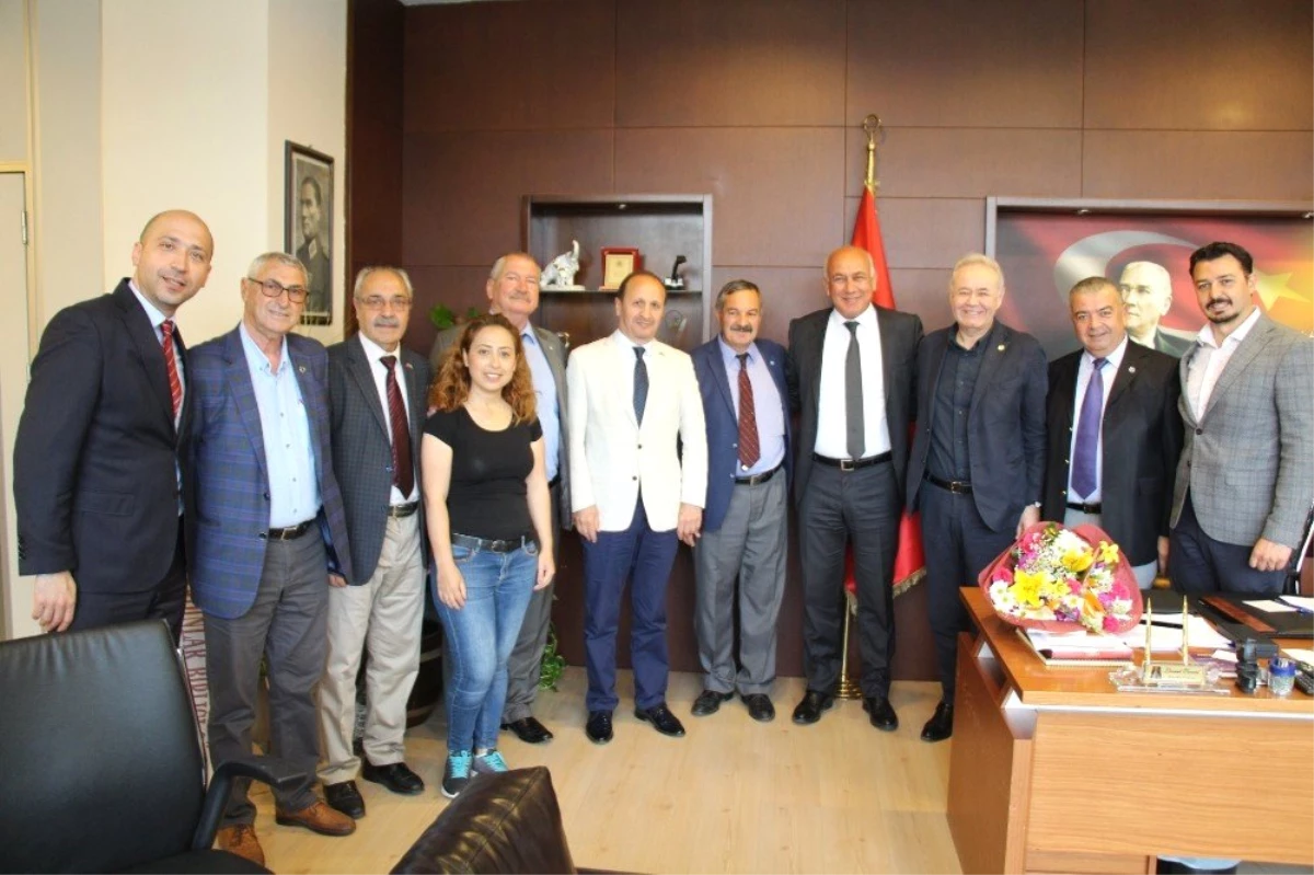 İyi Parti Milletvekili Aydın Adnan Sezgin\'den Başkan Tuncel\'e Ziyaret