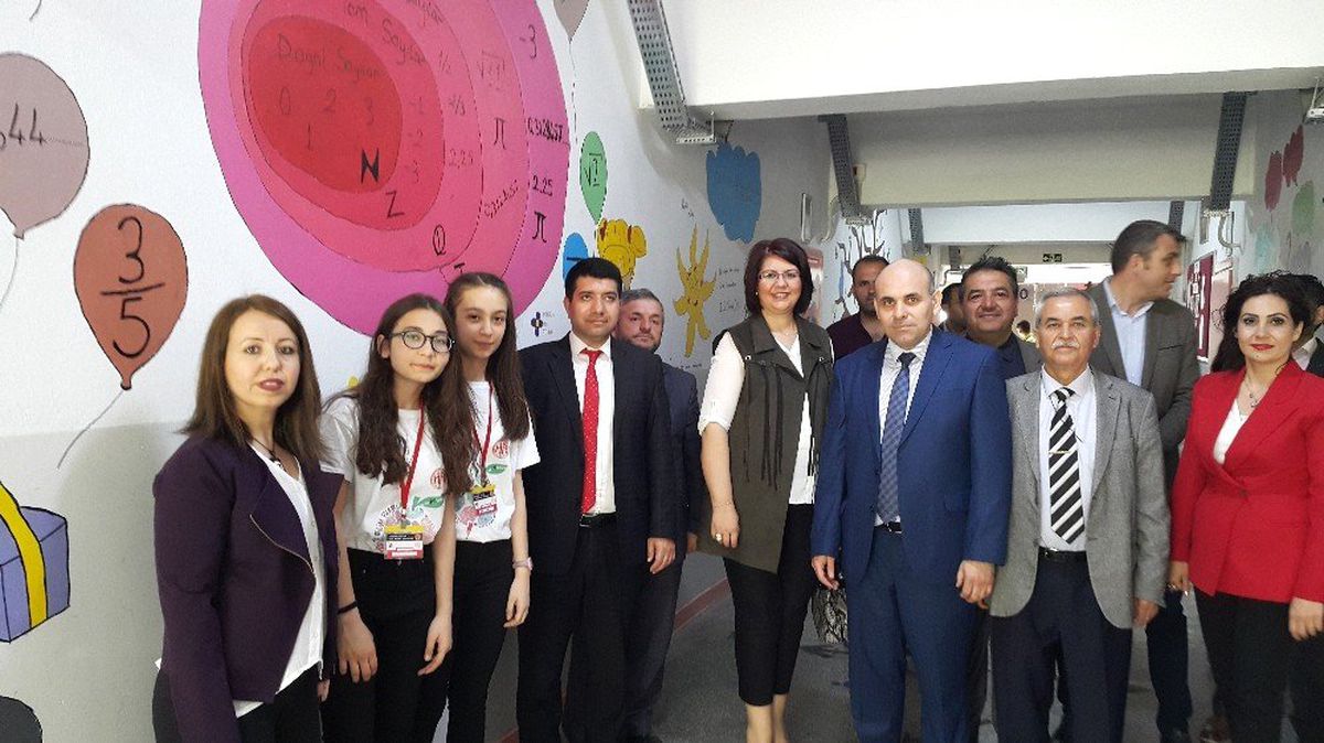 Matematik Koridoru" Proje Sergisi