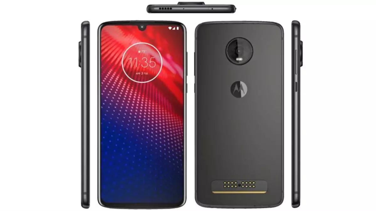 Motorola\'nın İddialı Telefon Modeli Moto Z4\'ün Görüntüleri Ortaya Çıktı