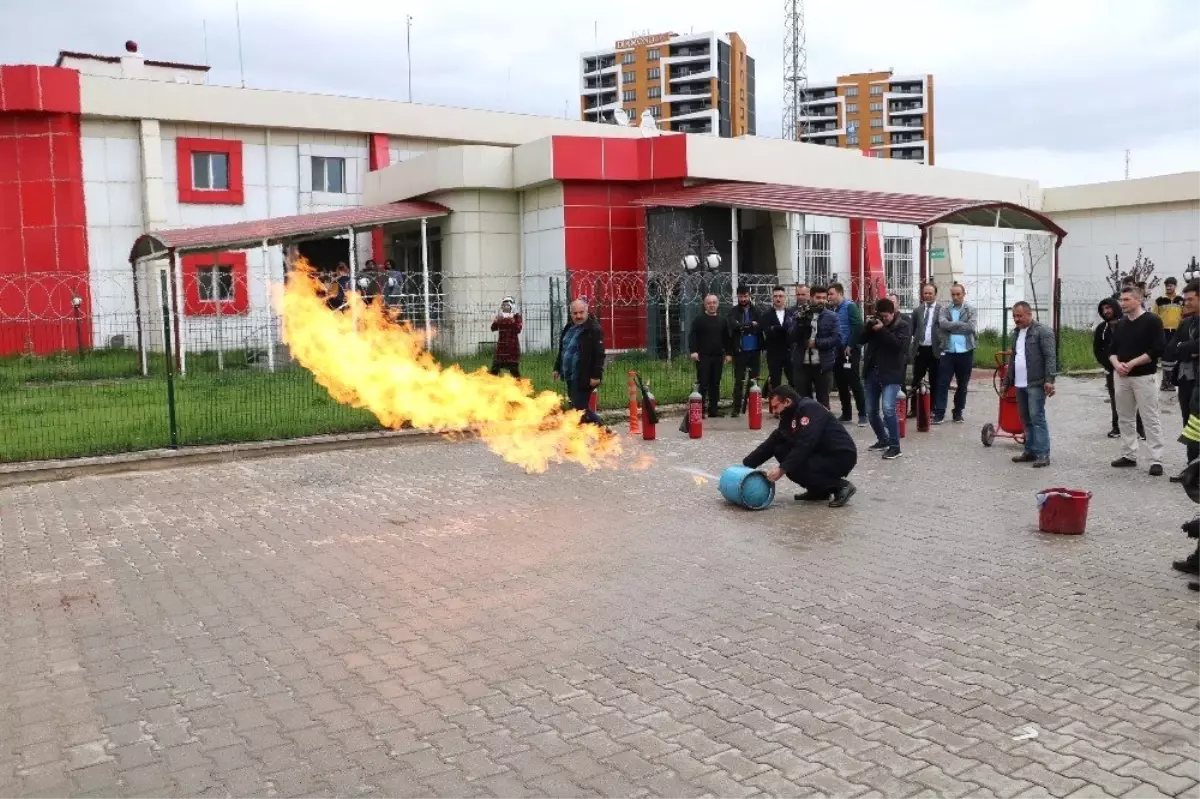 Önce Eğitim Verildi Sonra Tatbikat Yapıldı