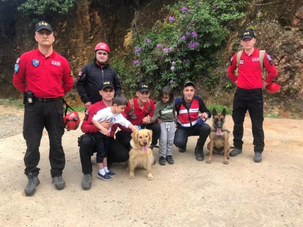 Rize\'nin Fındıklı İlçesindeki Kayıp Çocukların Bulunması