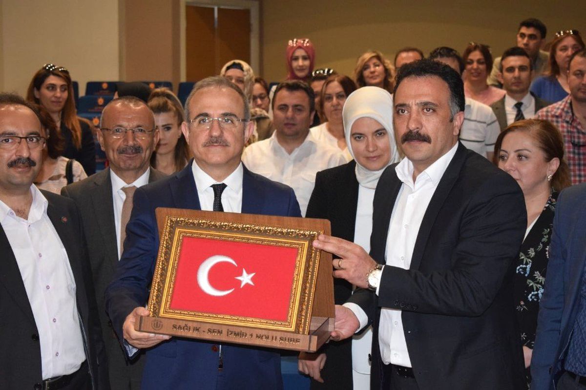 Sağlık-Sen ve Büro Memur-Sen\'den Başkan Sürekli\'ye Ziyaret