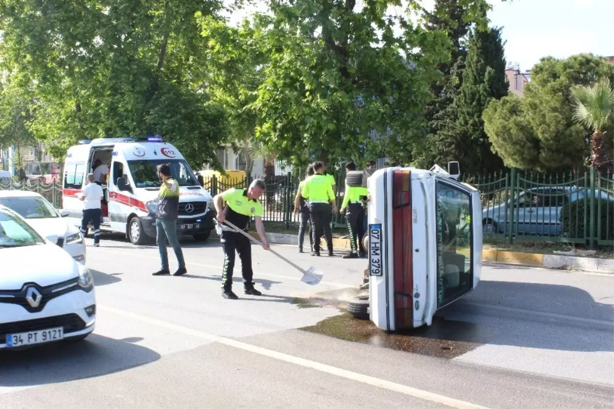 Takla Atan Otomobilden Sağ Çıktı