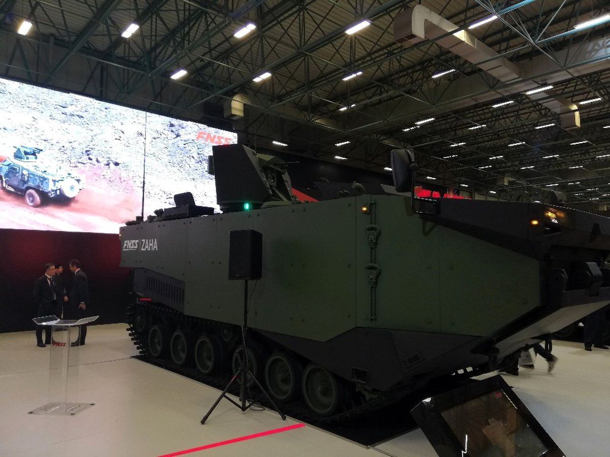 Yeni Nesil Zırhlı Amfibi Hücum Aracı İdef\'te