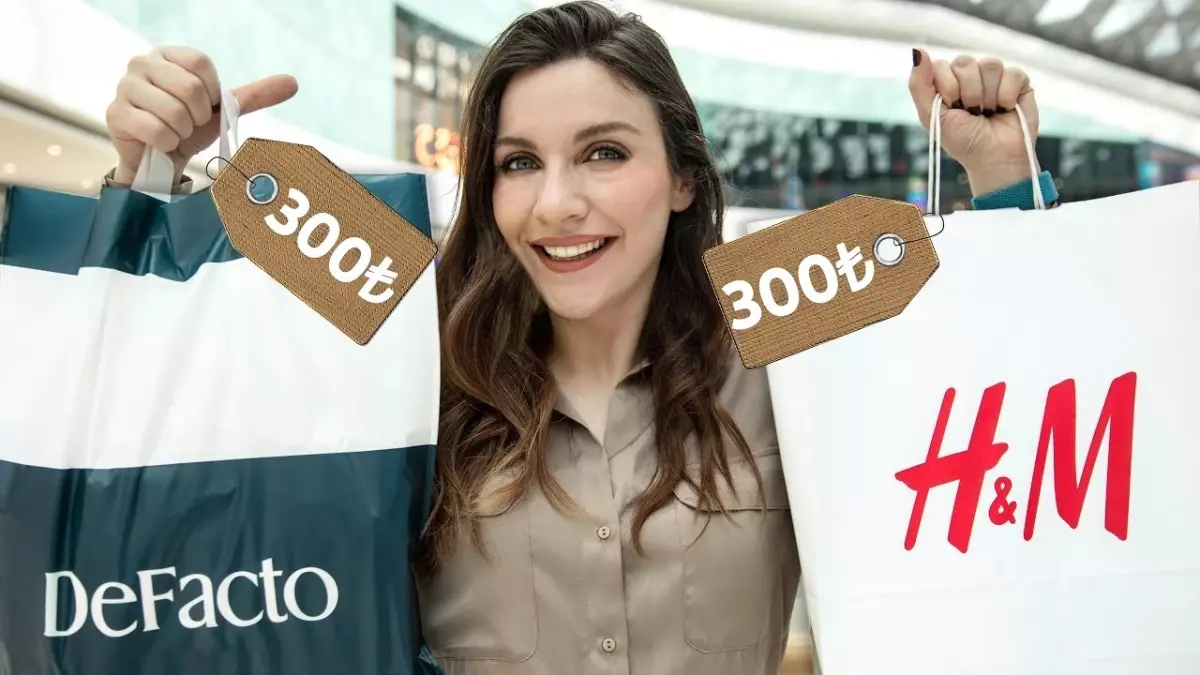 300tl Defacto Vs 300tl H&m Alışverişi!