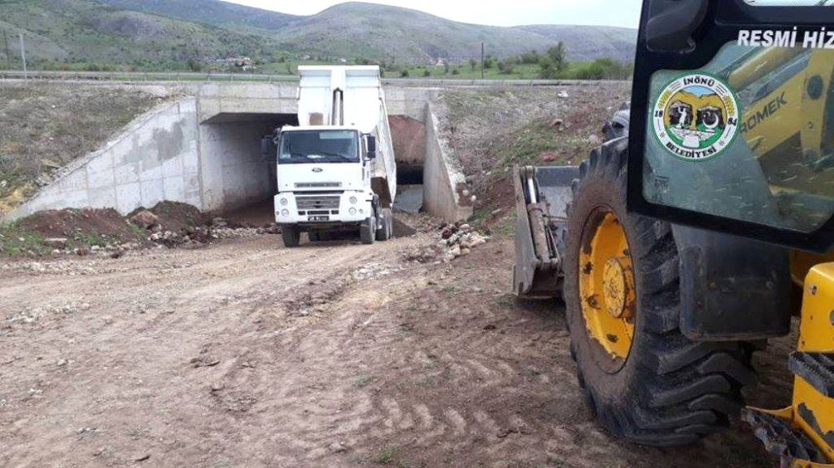 Alt Geçitte Temizlik Çalışması