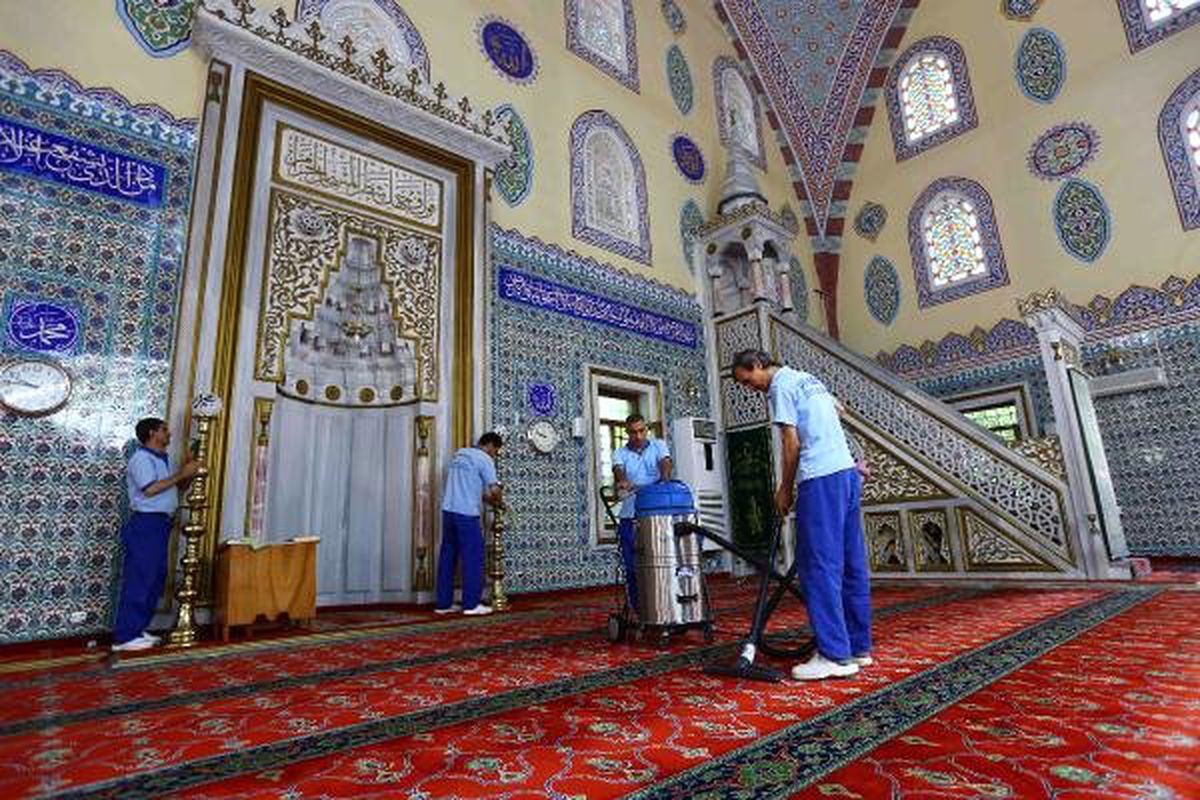 Bağcılar\'da İbadethaneler Ramazan Ayı Öncesi Temizlendi