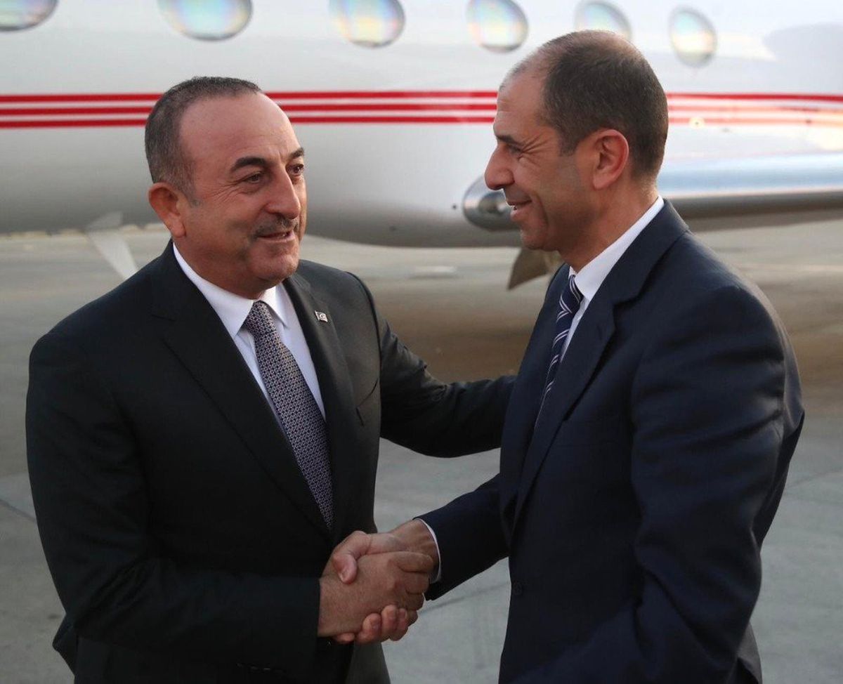 Bakan Çavuşoğlu KKTC\'de