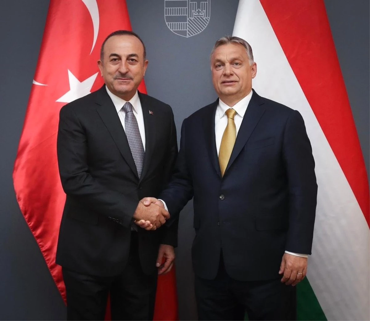 Çavuşoğlu, Macaristan Başbakanı Orban ile Görüştü