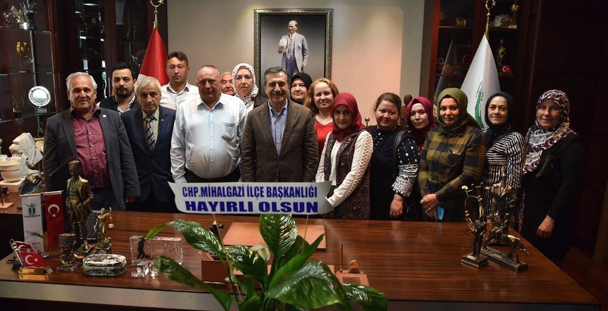 CHP İlçe Teşkilatlarından Ataç\'a Ziyaret