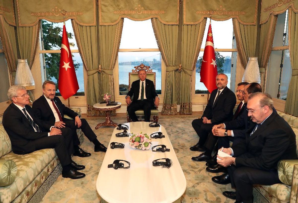 Cumhurbaşkanı Erdoğan Yabancı Devlet Başkanlarını Ağırladı