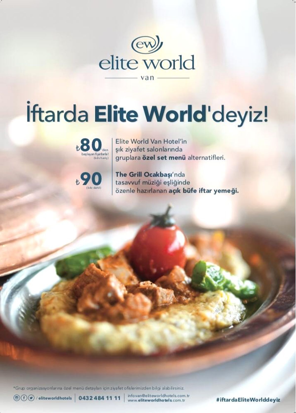 Elite World\'den 5 Yıldızlı İftar Keyfi