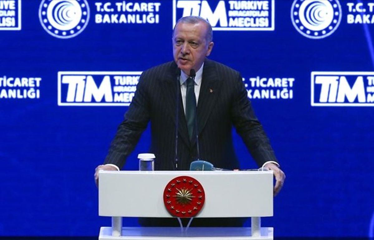 Erdoğan: İhracatımız yüzde 5,4 artarak 15 milyar dolara ulaştı