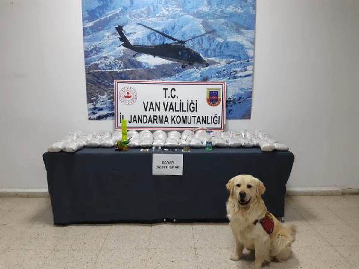 Evde \'Barut\' ile Yapılan Aramada 52 Kilo Esrar Ele Geçirildi