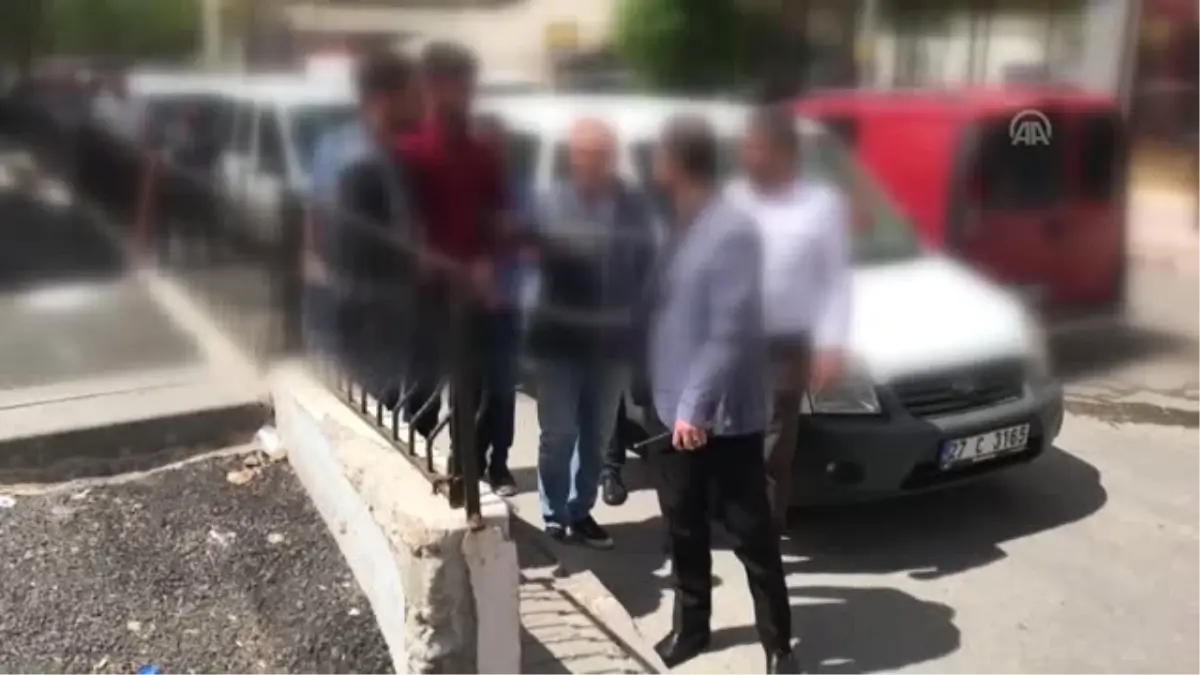 Gaziantep\'te Polisin Silahla Yaralanması - Zanlılar Adliyeye Sevk Edildi