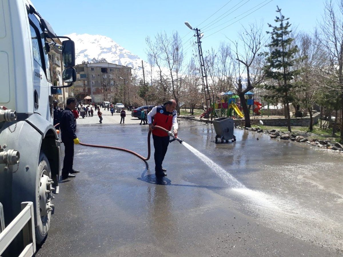 Hakkari\'de Temizlik Kampanyası Devam Ediyor