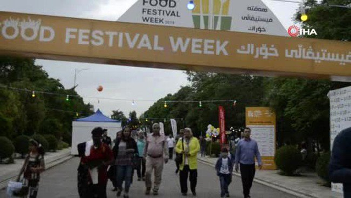 Irak\'ta Yemek Festivali\'ne Yoğun İlgi