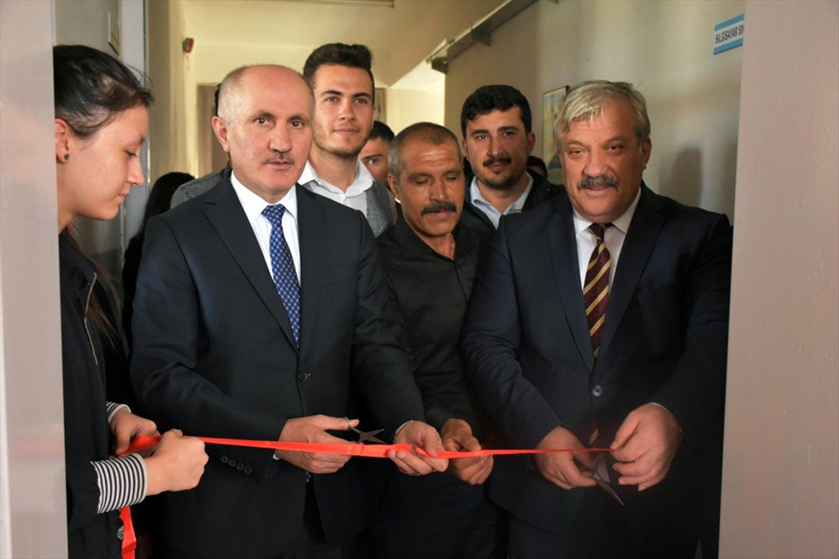 Karaman\'da Kütüphane Açılışı