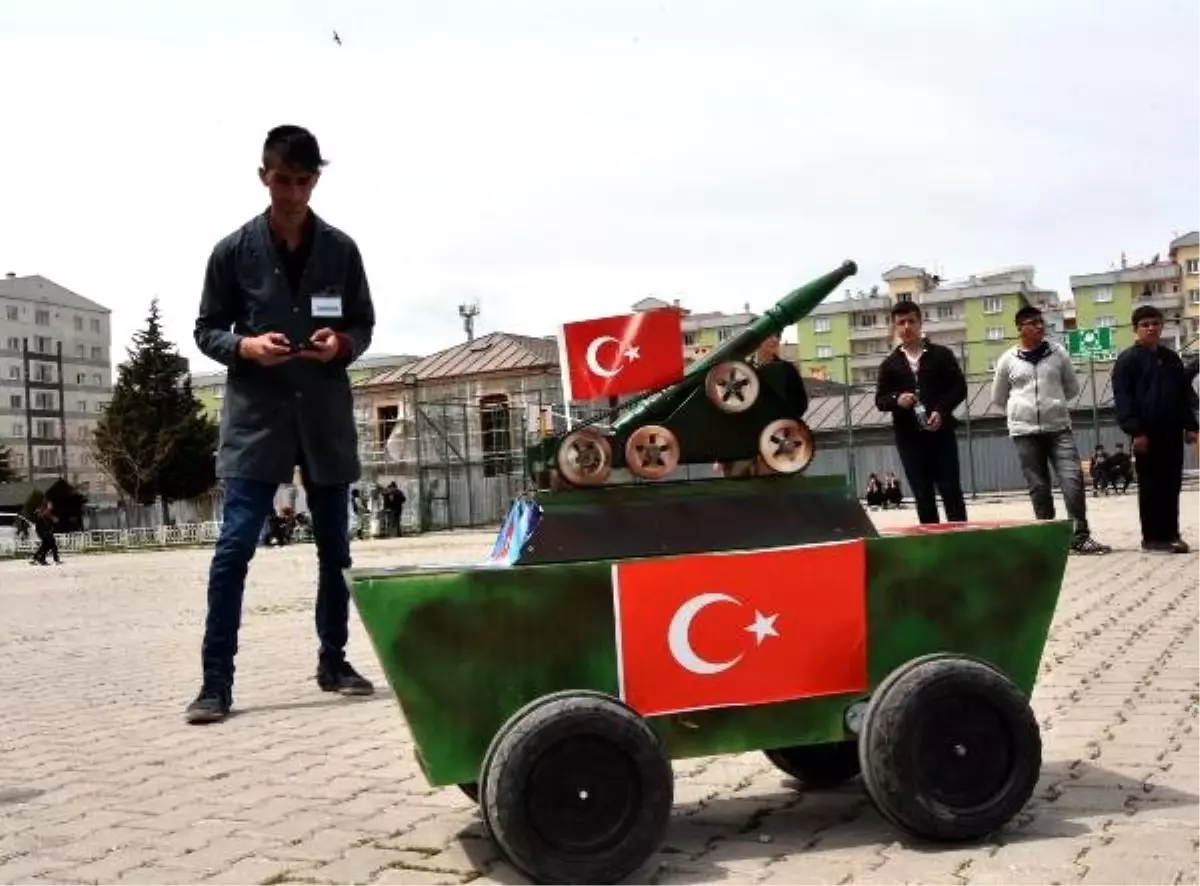 Lise Öğrencisi, İnsansız Tank Yaptı