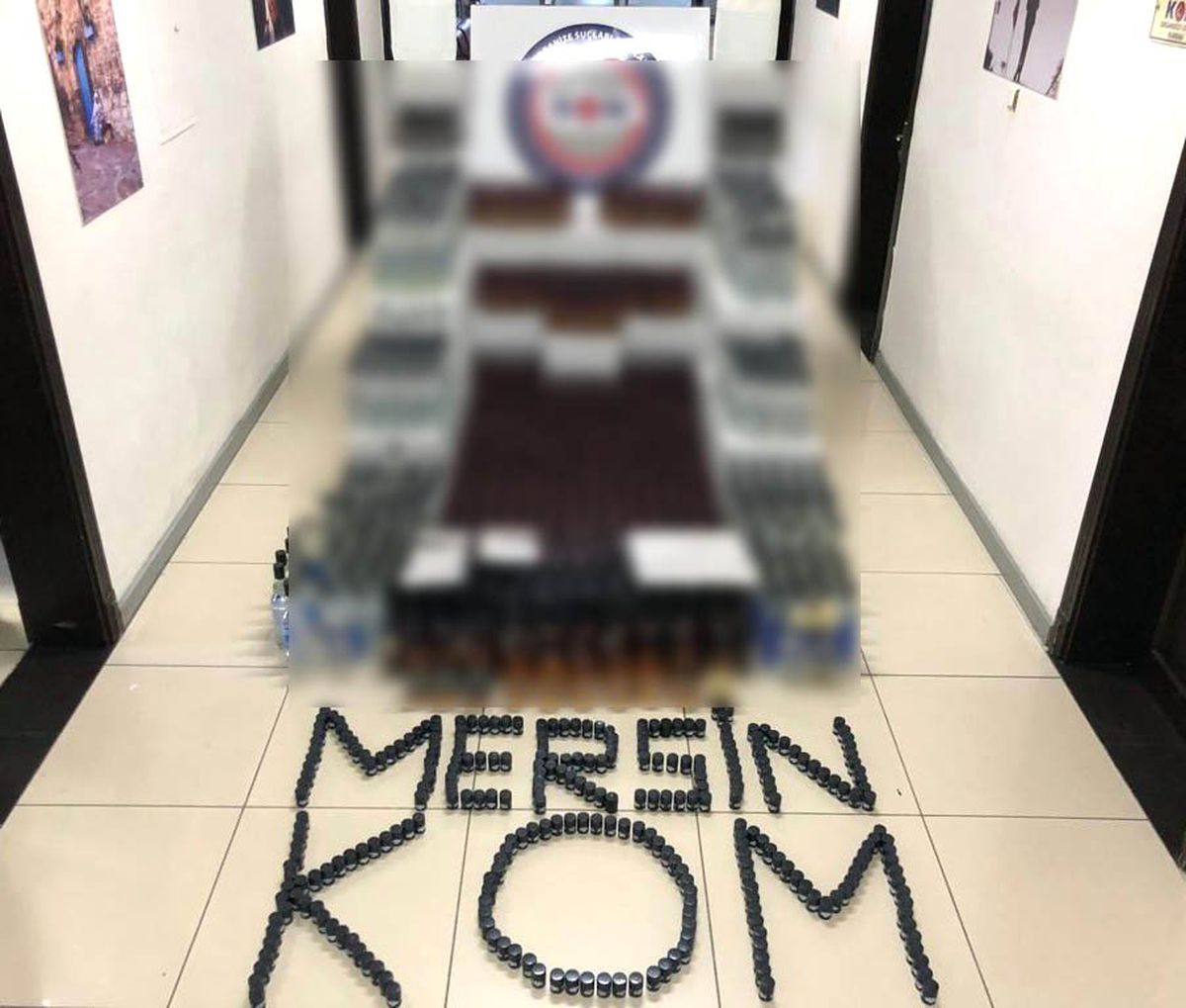 Mersin\'de Sahte İçki Operasyonu