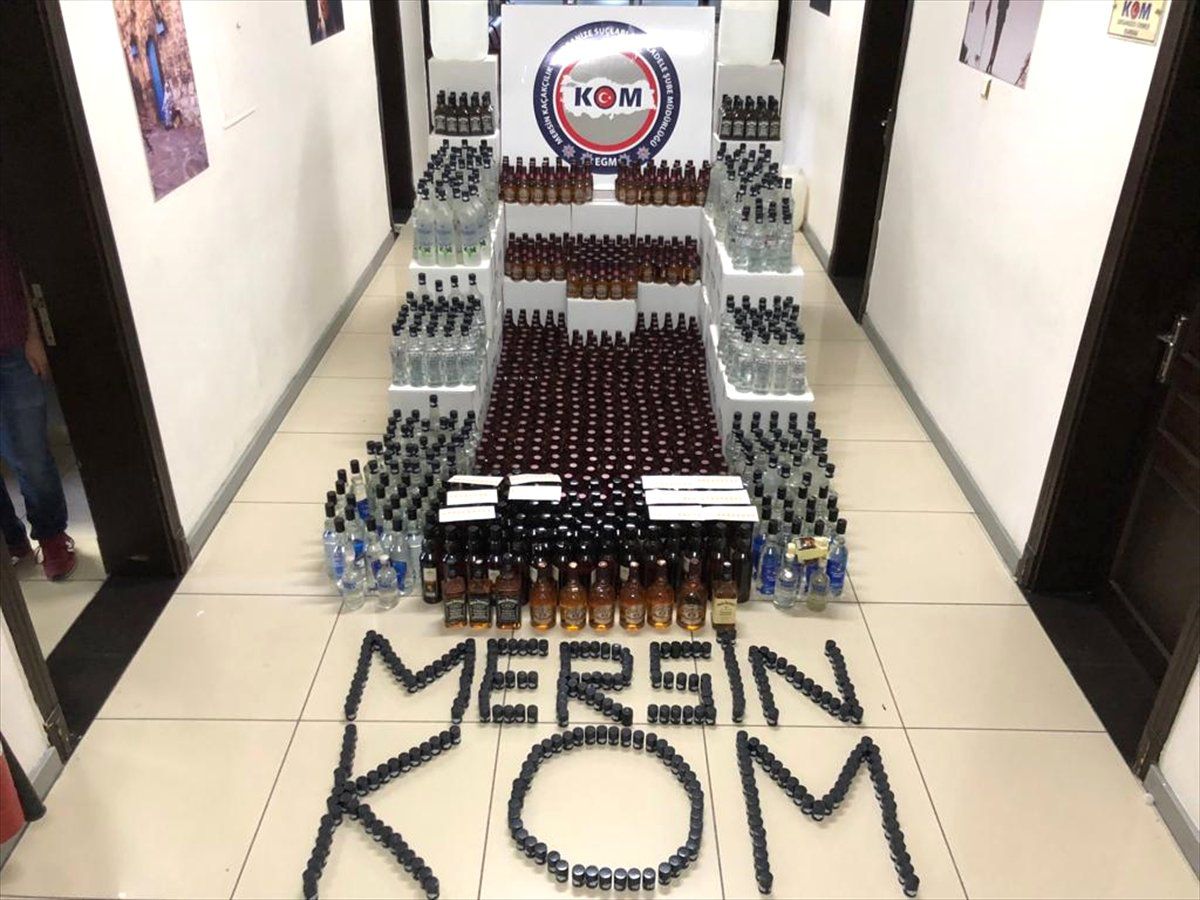 Mersin\'de Sahte İçki Operasyonu