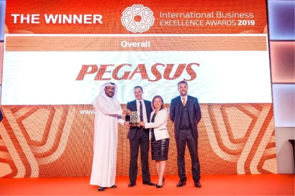 Pegasus\'a Uluslararası İş Mükemmelliği Ödülü Verildi