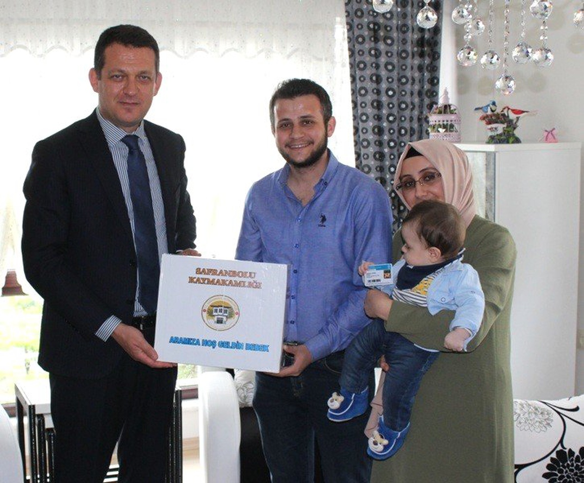 Safranbolu Kaymakamlığı\'ndan "Aramıza Hoş Geldin Bebek" Projesi