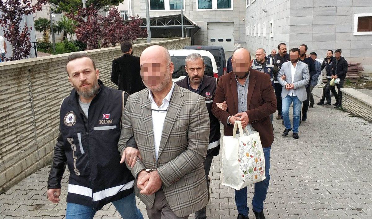Samsun Merkezli Suç Örgütüne Operasyondan 13 Şahıs Adliyede