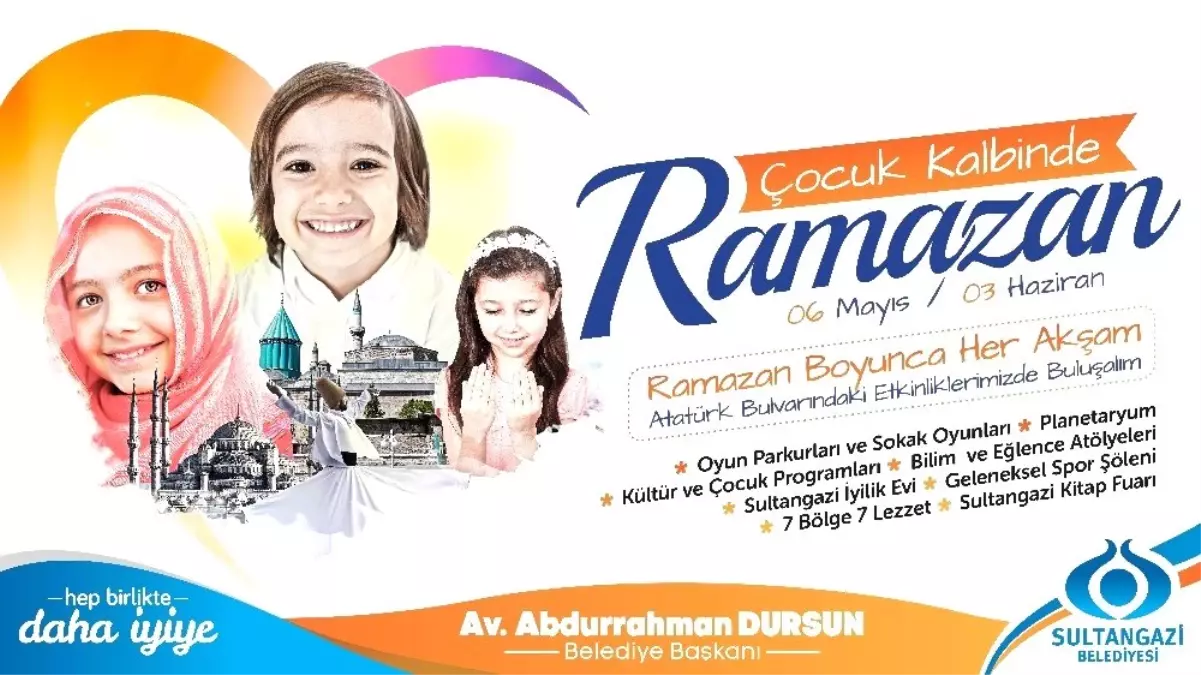 Sultangazi\'de Ramazan Çocukların Gönül Dünyasına Taşınıyor