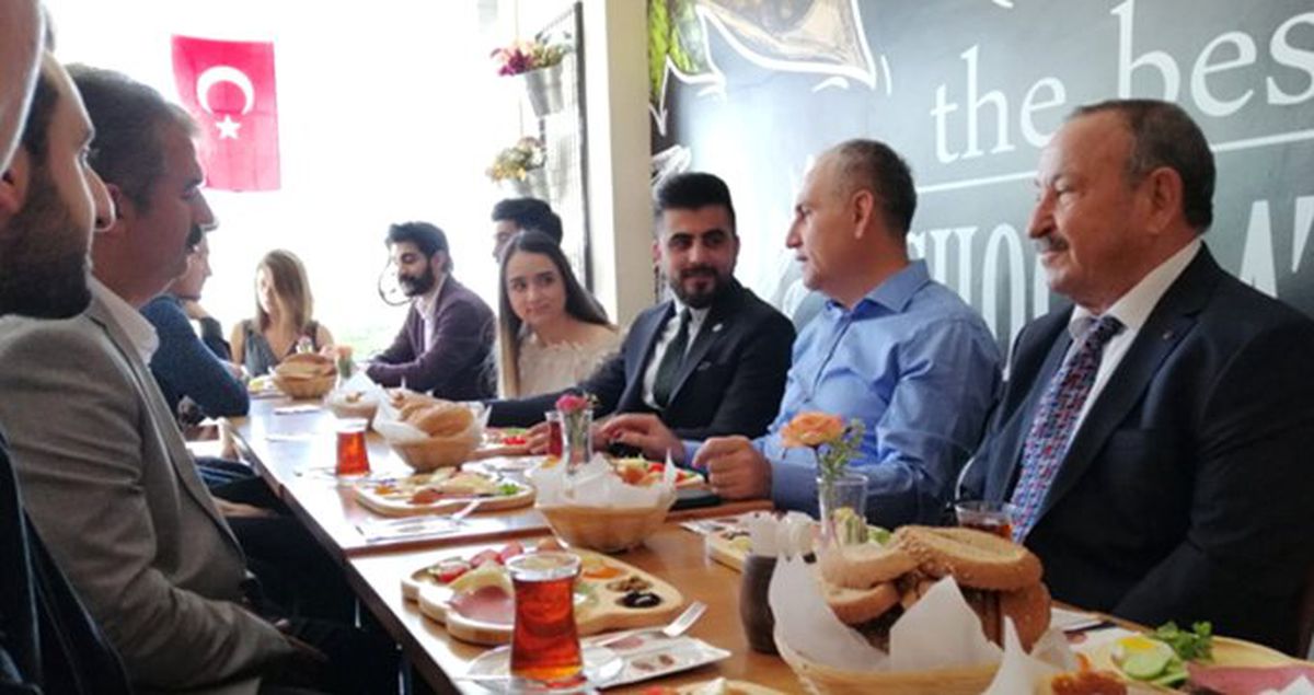 Tgk Başkanı Bağdu Gazetecilerle Buluştu