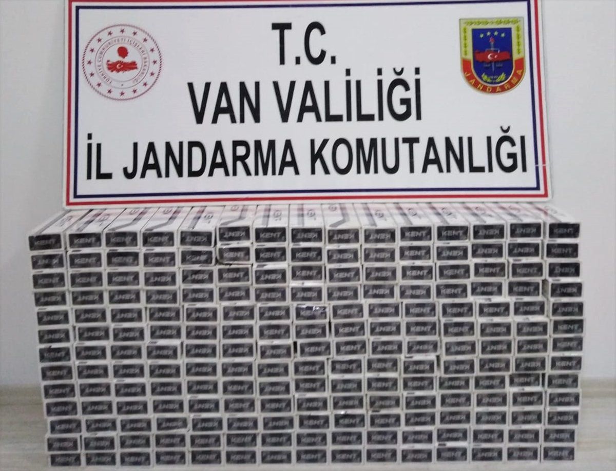 Van\'da Kaçak Sigara Operasyonu