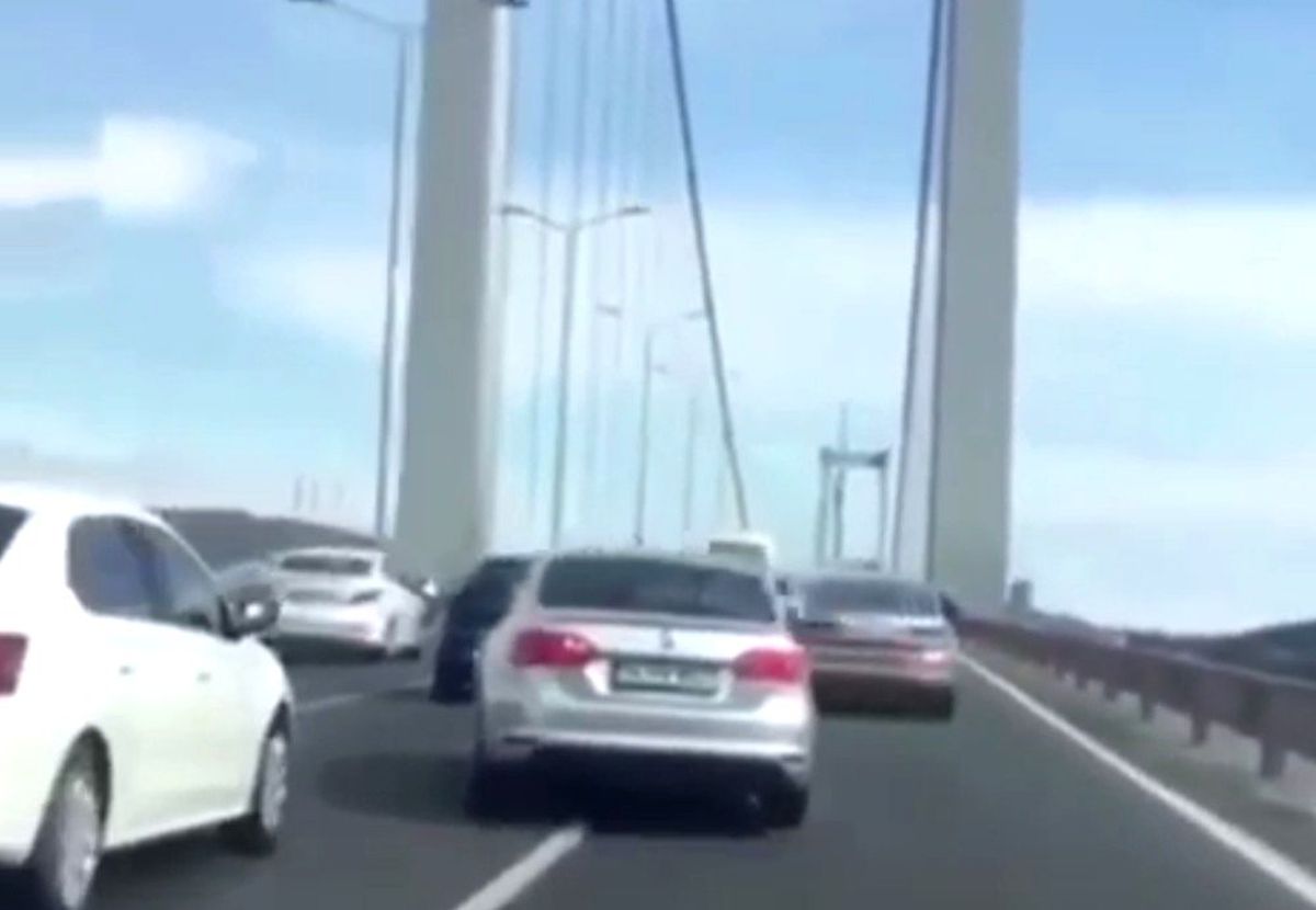 15 Temmuz Şehitler Köprüsü\'nde Makas Terörü