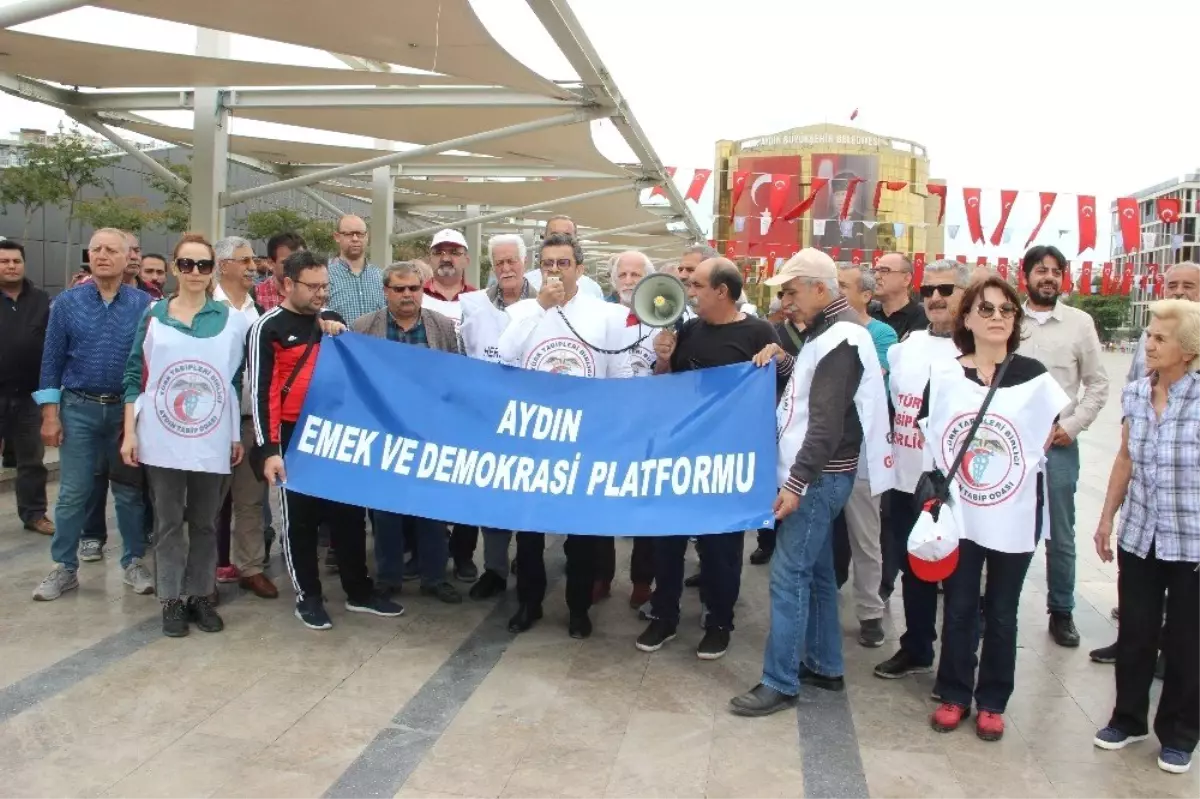 Aydın Tabip Odası, Ttb Üyelerine Verilen Hapis Cezasının Kaldırılmasını İstedi