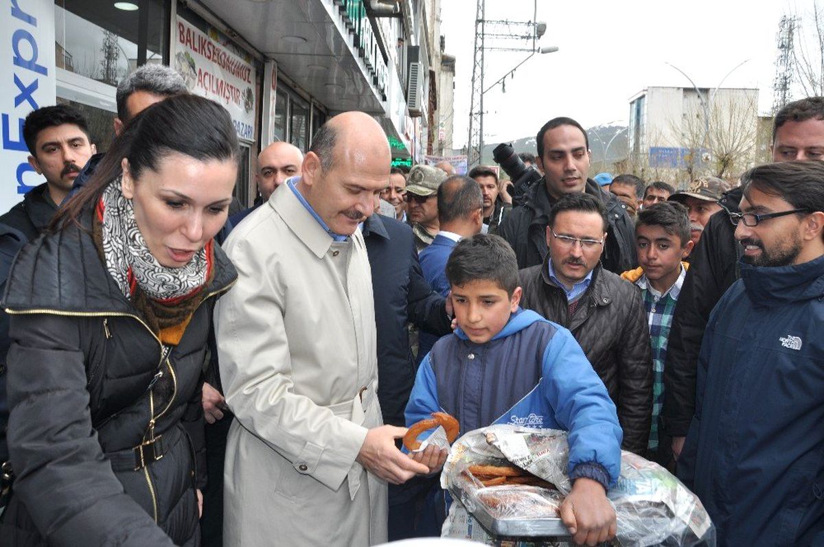 Bakan Soylu\'dan Esnaf Ziyareti