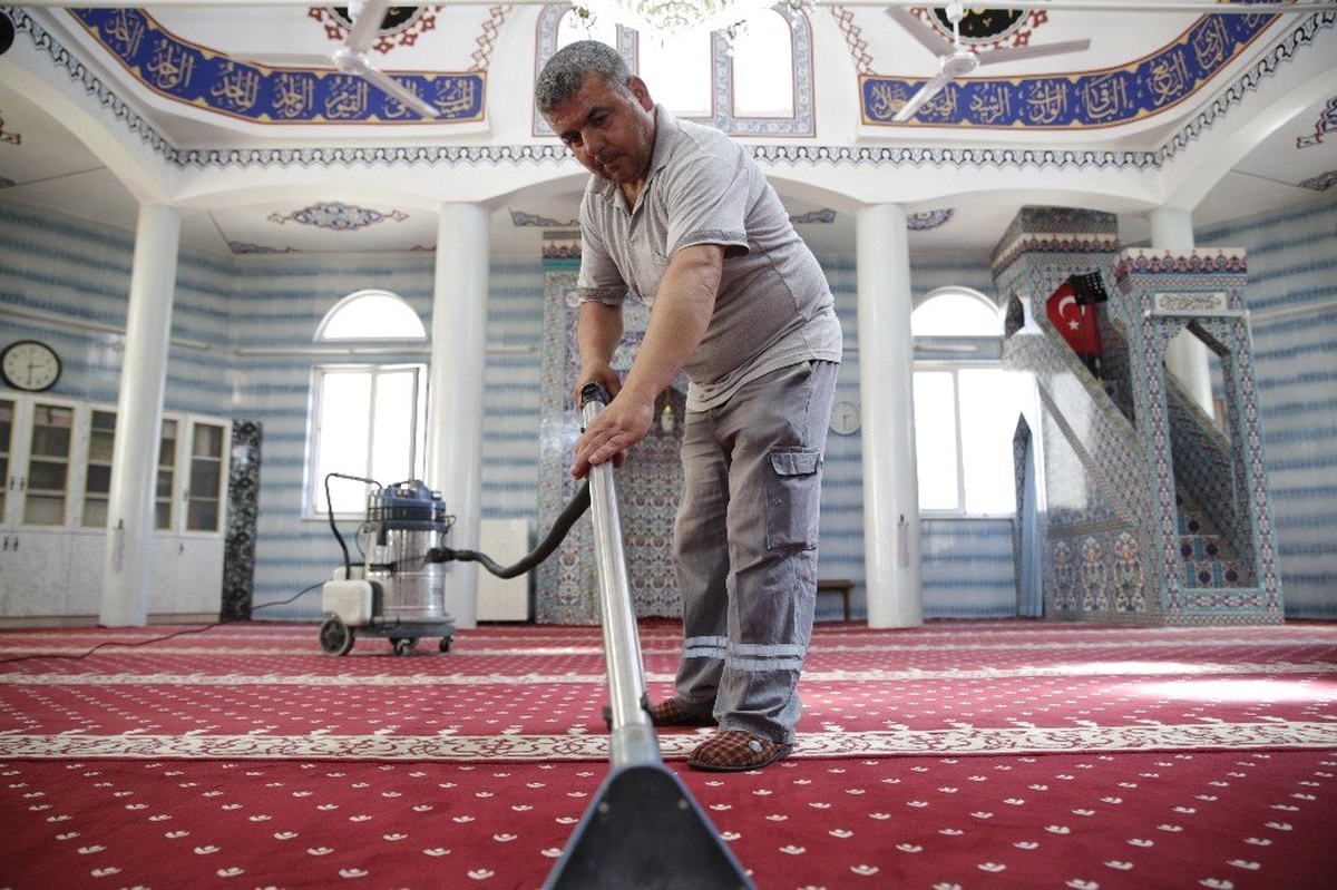 Büyükşehir Camileri Ramazan\'a Hazırlıyor