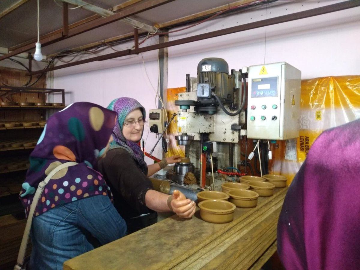 Çömleğin Bayan Ellerinden Kınık Köyü\'ne Ziyaret