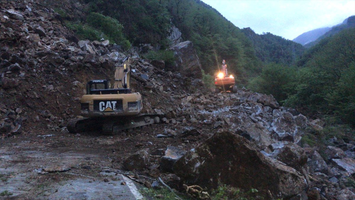 Giresun\'da Heyelan