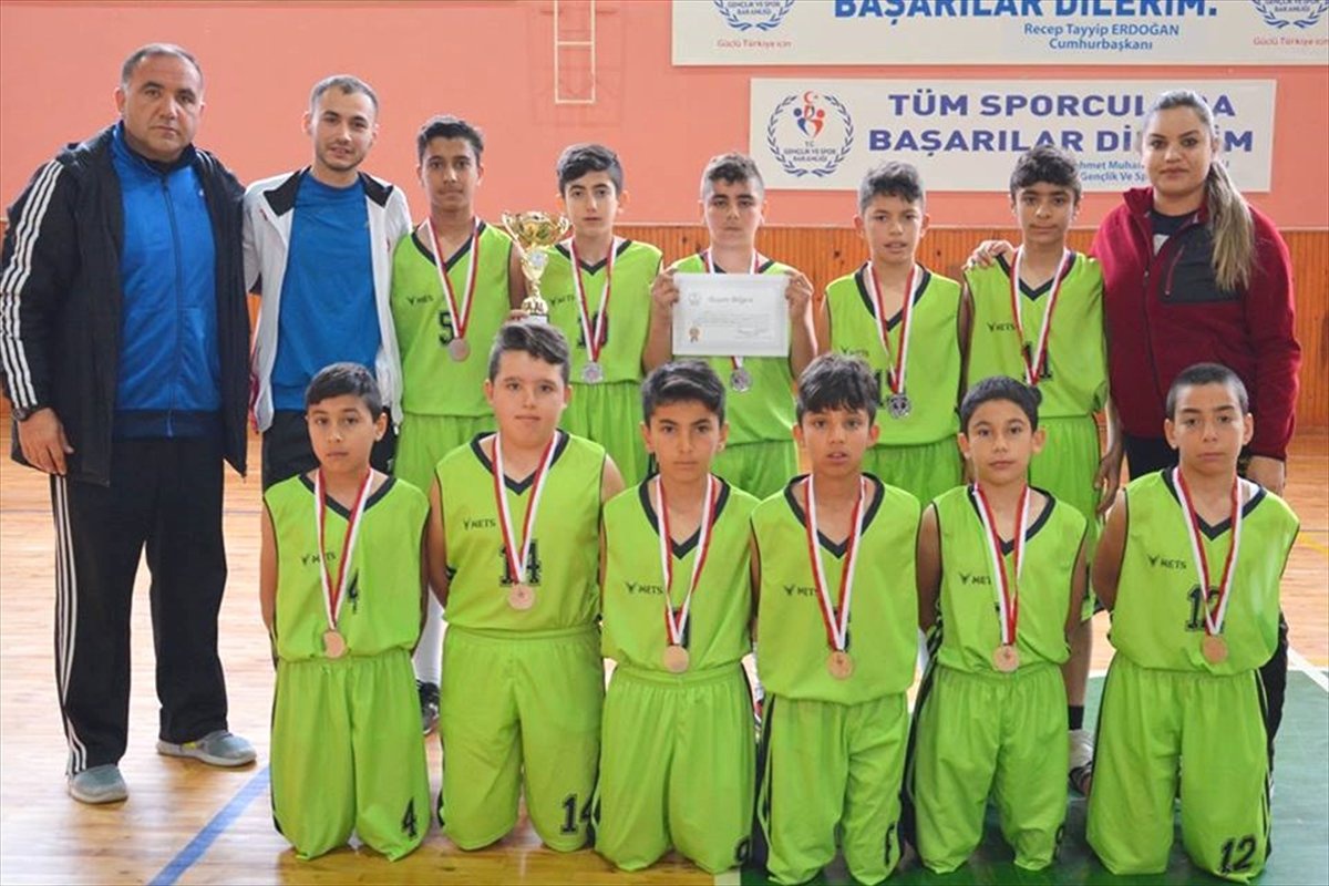 Kırşehir\'de Küçükler Basketbol İl Birinciliği Tamamlandı
