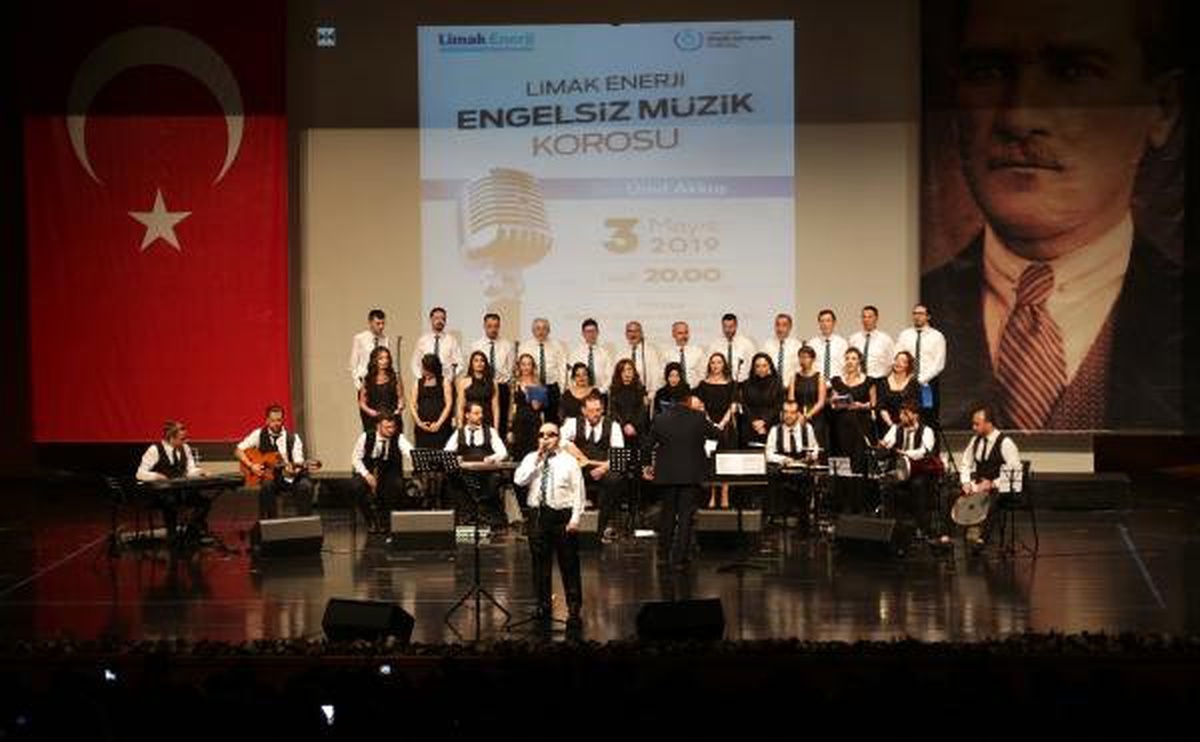 Limak Enerji Engelsiz Müzik Korosu Bursa\'da Konser Verdi