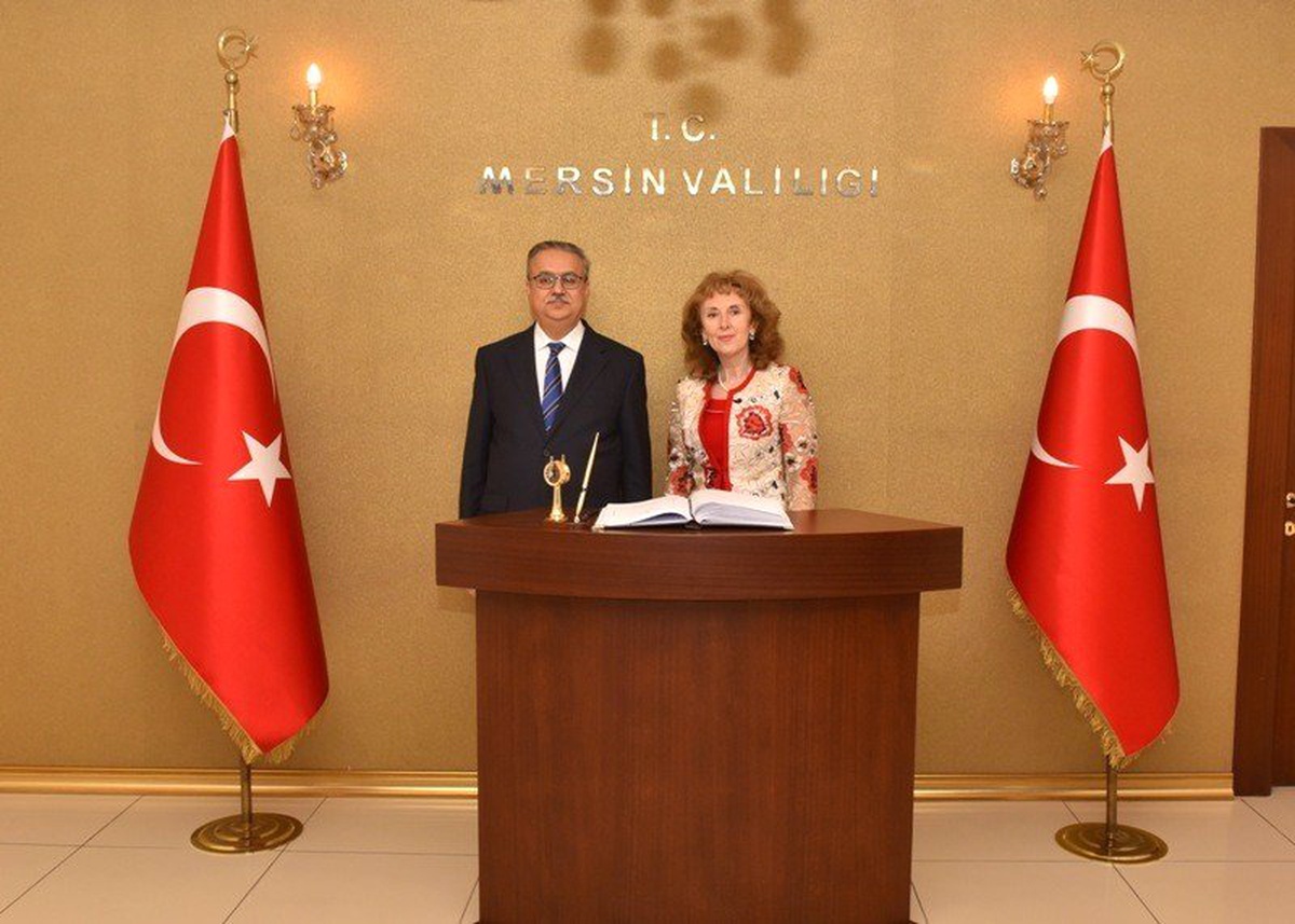 Slovak Cumhuriyeti\'nin Ankara Büyükelçisi Anna Turenicavo\'dan Vali Su\'ya Ziyaret
