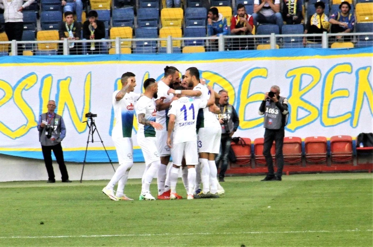 Spor Toto Süper Lig: Mke Ankaragücü: 0 - Çaykur Rizespor: 1 (İlk Yarı)