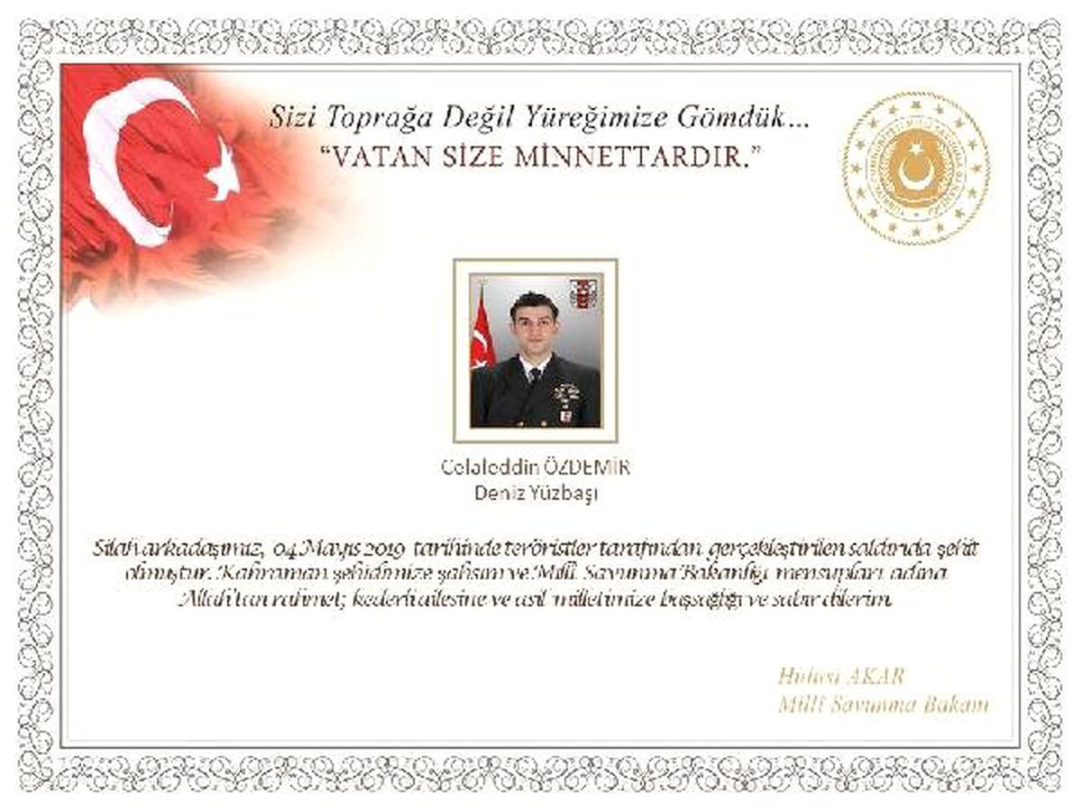 Suriye\'de Teröristlerle Çatışma; 1 Yüzbaşı Şehit, 1 Binbaşı Yaralı (4)