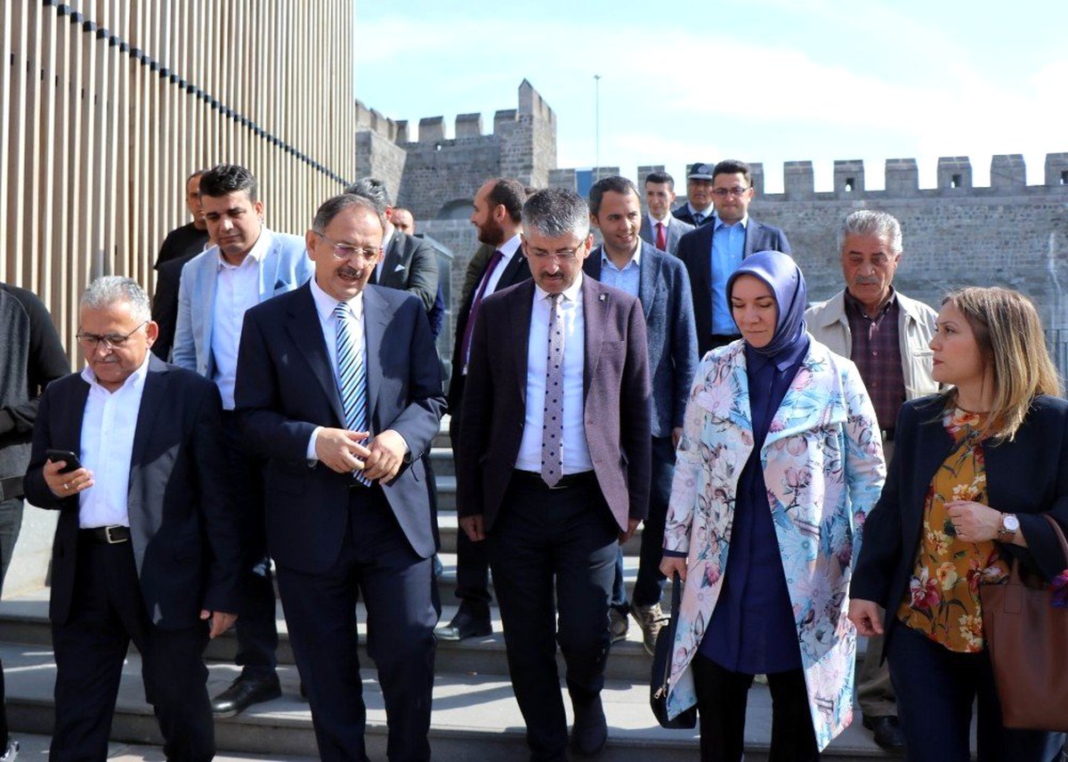 Tarihi Kayseri Kalesi\'nin Restorasyonu Tamamlanma Aşamasında