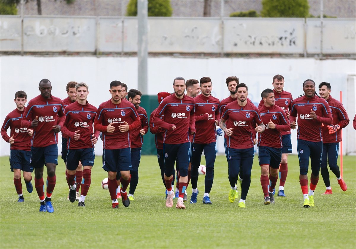 Trabzonspor, Kayserispor Maçı Hazırlıklarını Sürdürdü