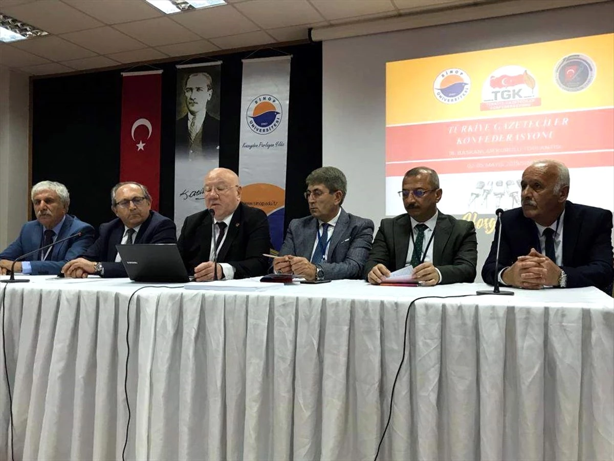 Türkiye Gazeteciler Konfederasyonu Başkanlar Kurulu Toplantısı