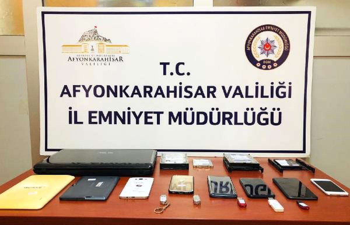Afyonkarahisar Merkezli Müstehcen Görüntü Operasyonuna 2 Tutuklama