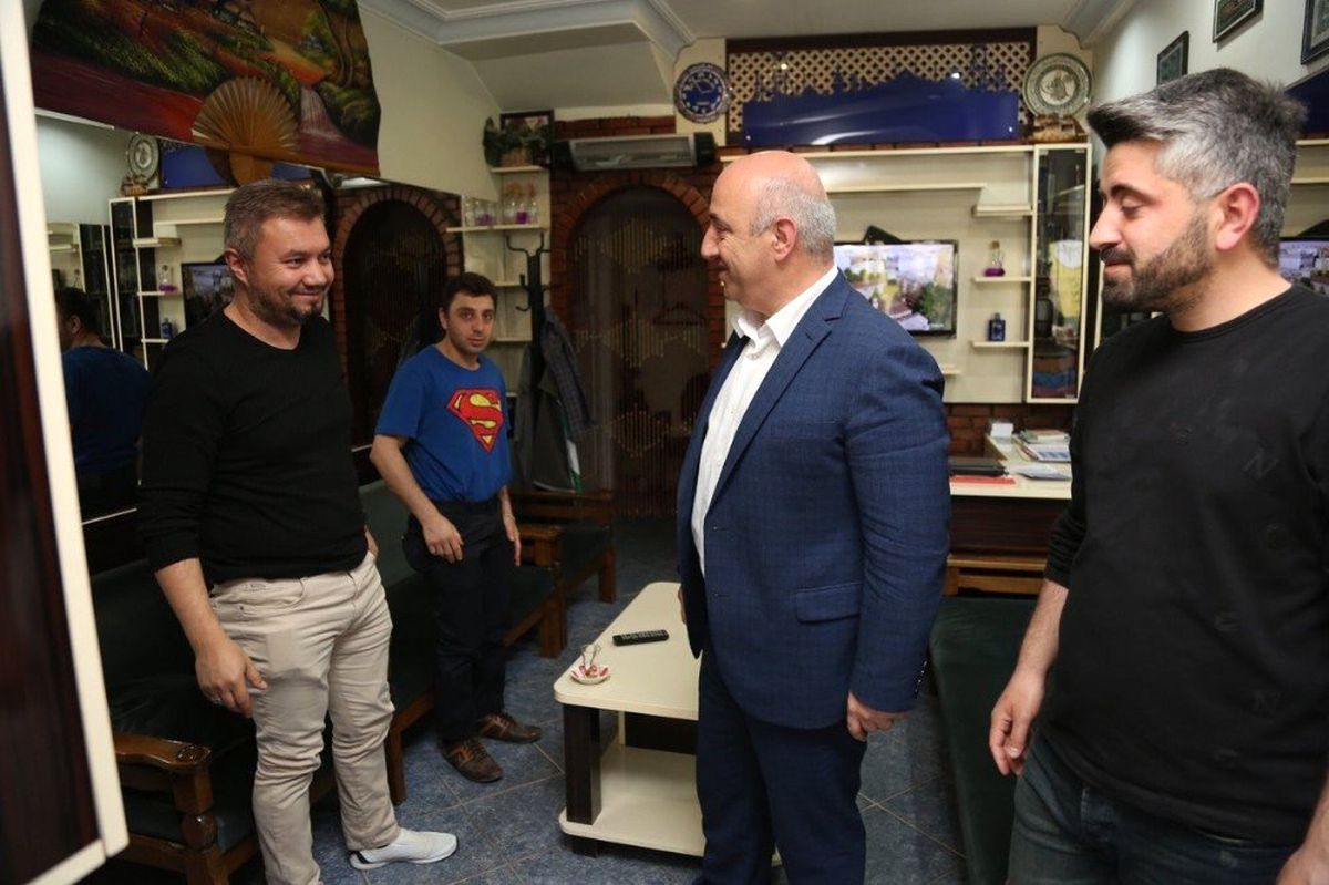 Başkan Bıyık\'tan Esnaf Turu