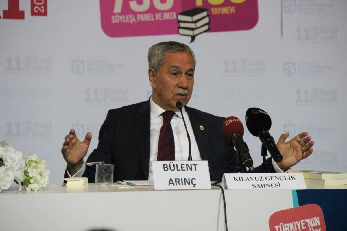 Bülent Arınç: "Ak Parti\'de Düşecek Bir Çınar Yaprağına Bile Tahammülümüz Yok"