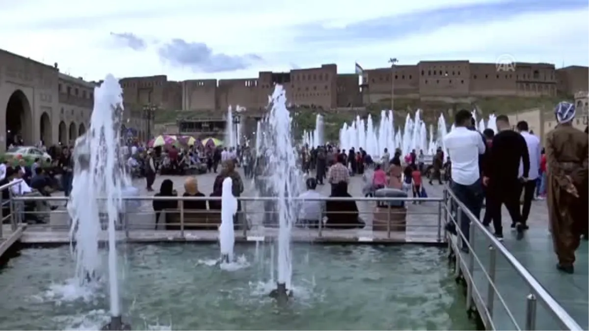 Erbil\'in Tarihi Kayseri Çarşısında Ramazan Hareketliliği